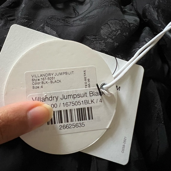 STAUD Square Neckline villandry Jumpsuit Size: S | US 4 - Picture 10 of 16